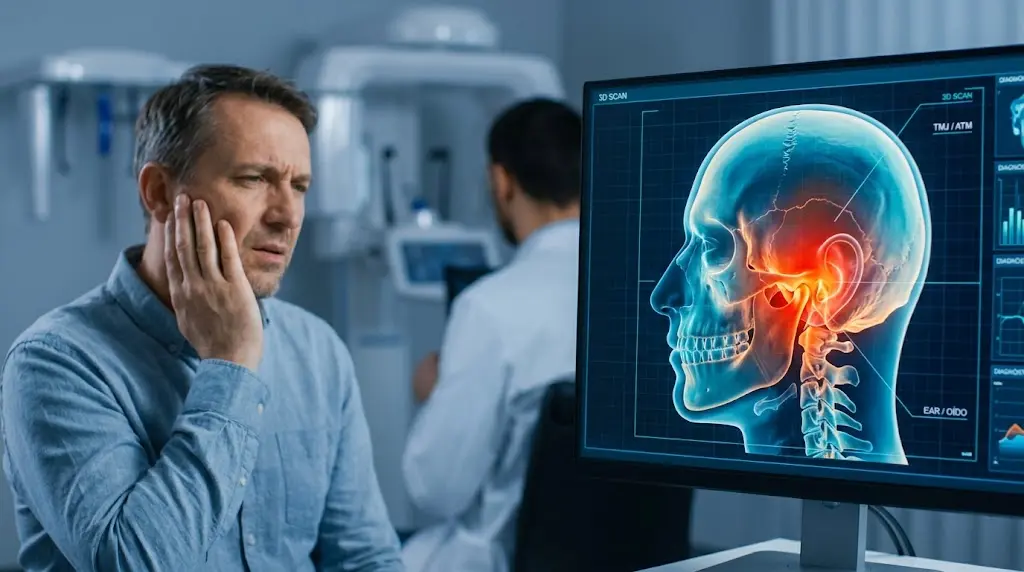 Tinnitus y ATM causas de pitidos en los oidos y mareos en IE Clinica Dental Vecindario