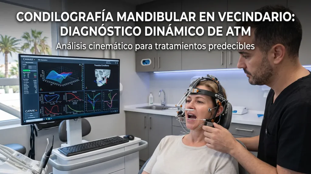 Registro dinámico de ATM mediante condilografía mandibular en Vecindario